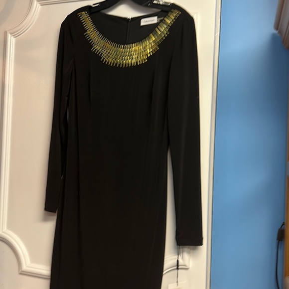 NWT fancy Calvin Klein dress - Picture 1 of 5